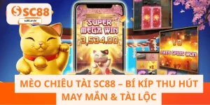 Mèo Chiêu Tài SC88 – Bí Kíp Thu Hút May Mắn & Tài Lộc