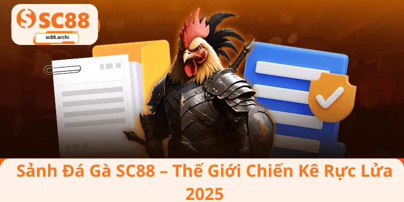 Sảnh Đá Gà SC88 – Thế Giới Chiến Kê Rực Lửa 2025